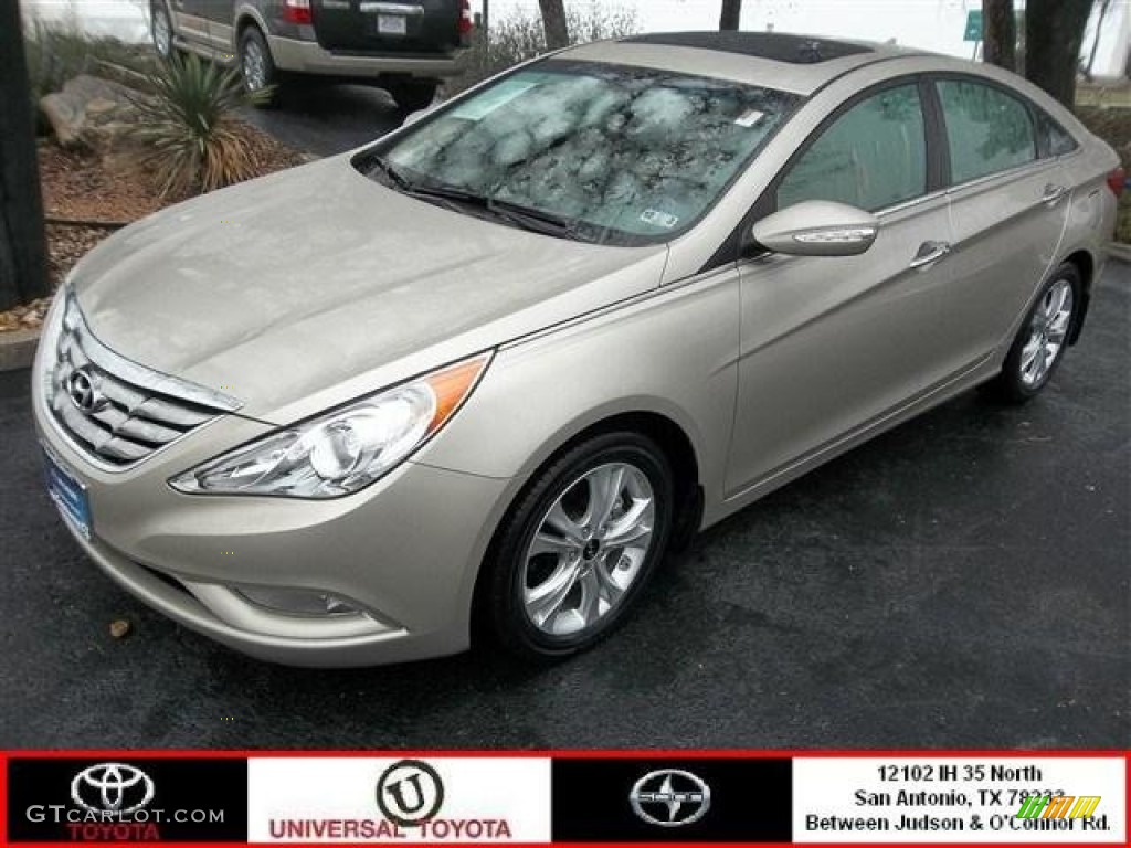 2011 Sonata Limited - Camel Pearl / Camel photo #1
