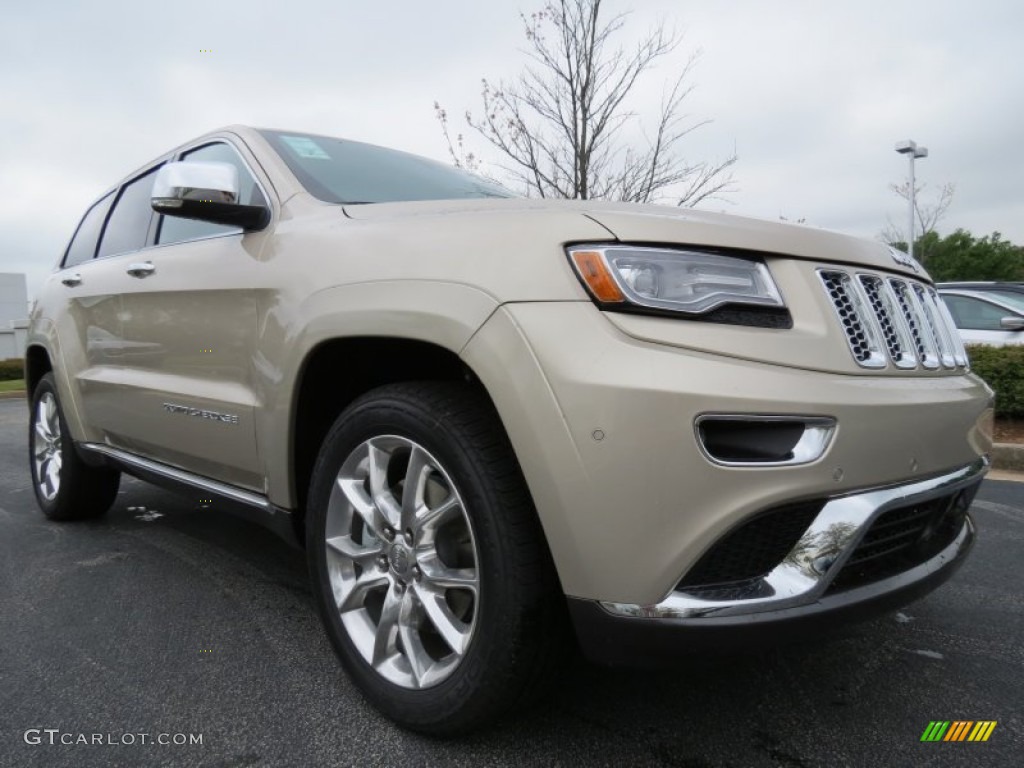 Cashmere Pearl 2014 Jeep Grand Cherokee Summit 4x4 Exterior Photo #79781704