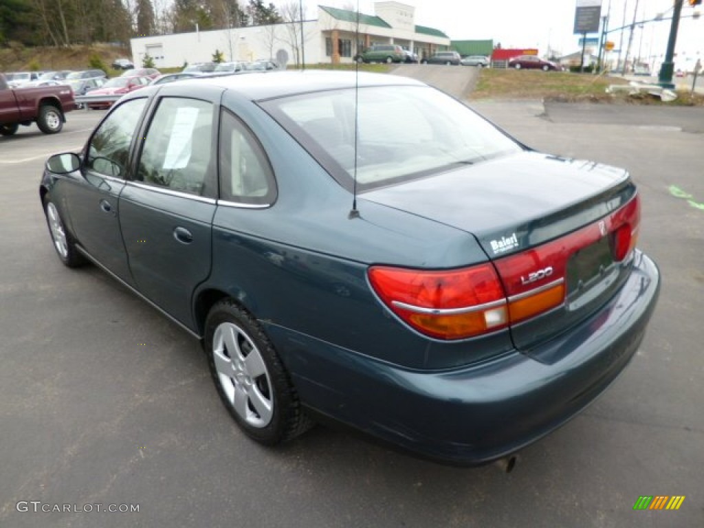 2002 L Series L200 Sedan - Medium Blue / Gray photo #5