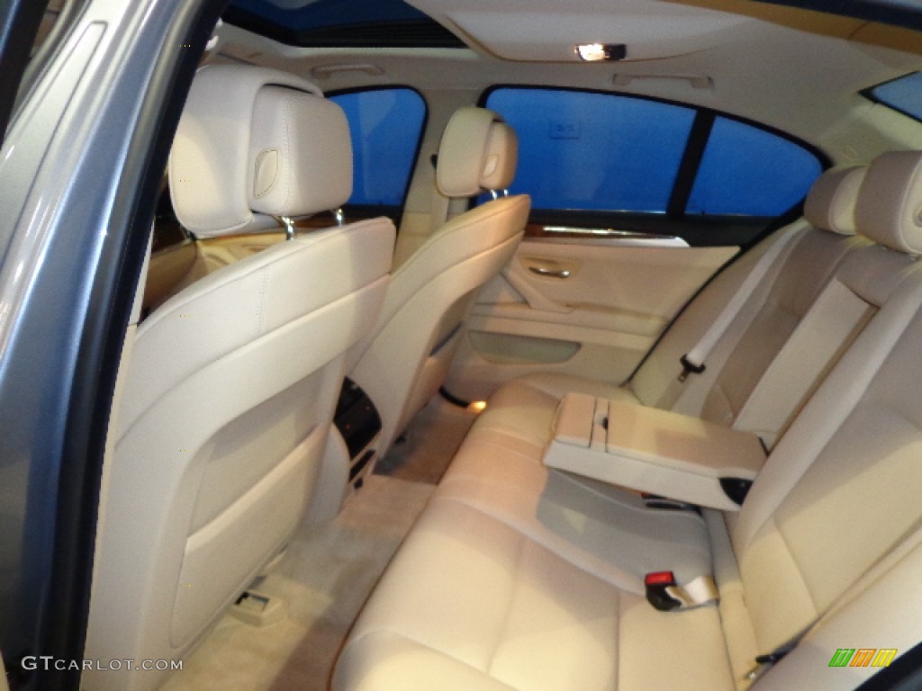 2012 BMW 5 Series 528i xDrive Sedan Rear Seat Photo #79781861