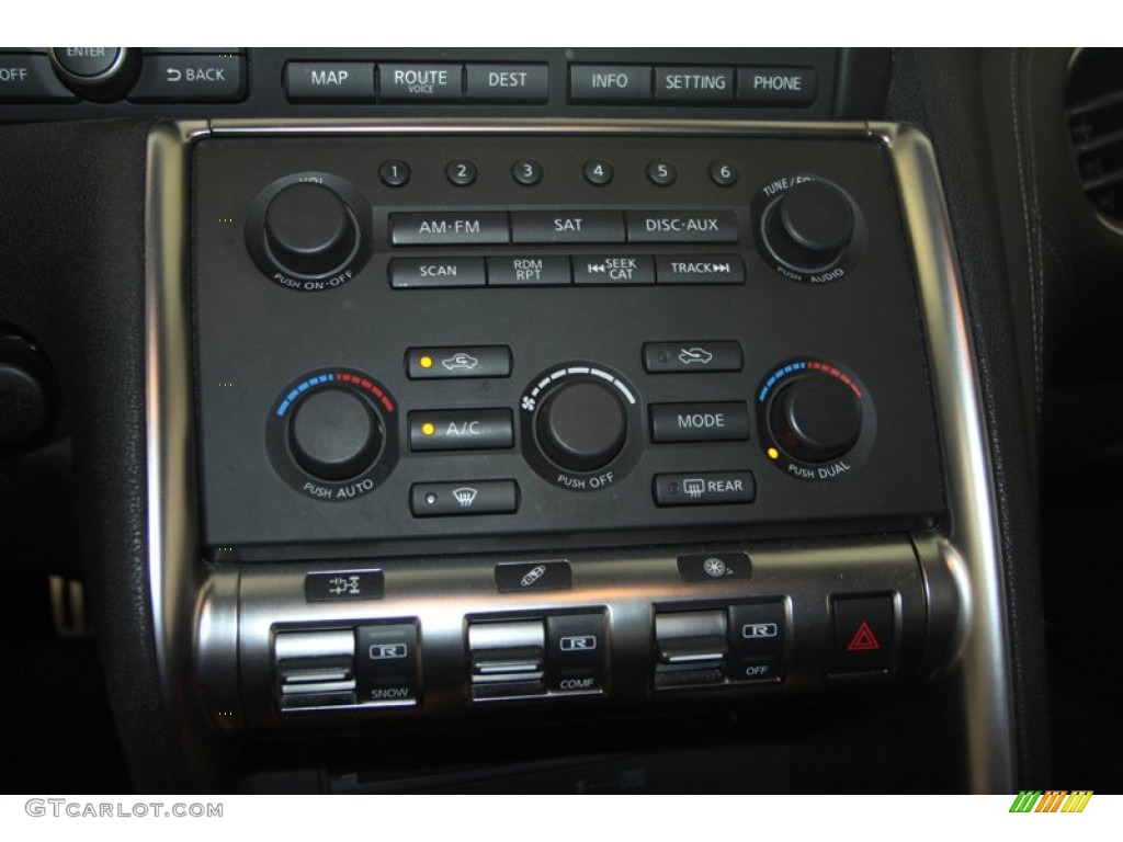 2010 Nissan GT-R Premium Controls Photo #79781879