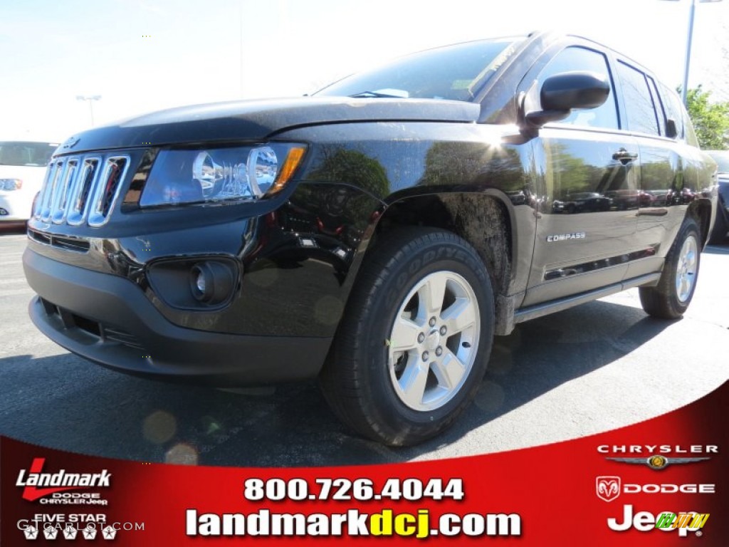 Black Jeep Compass