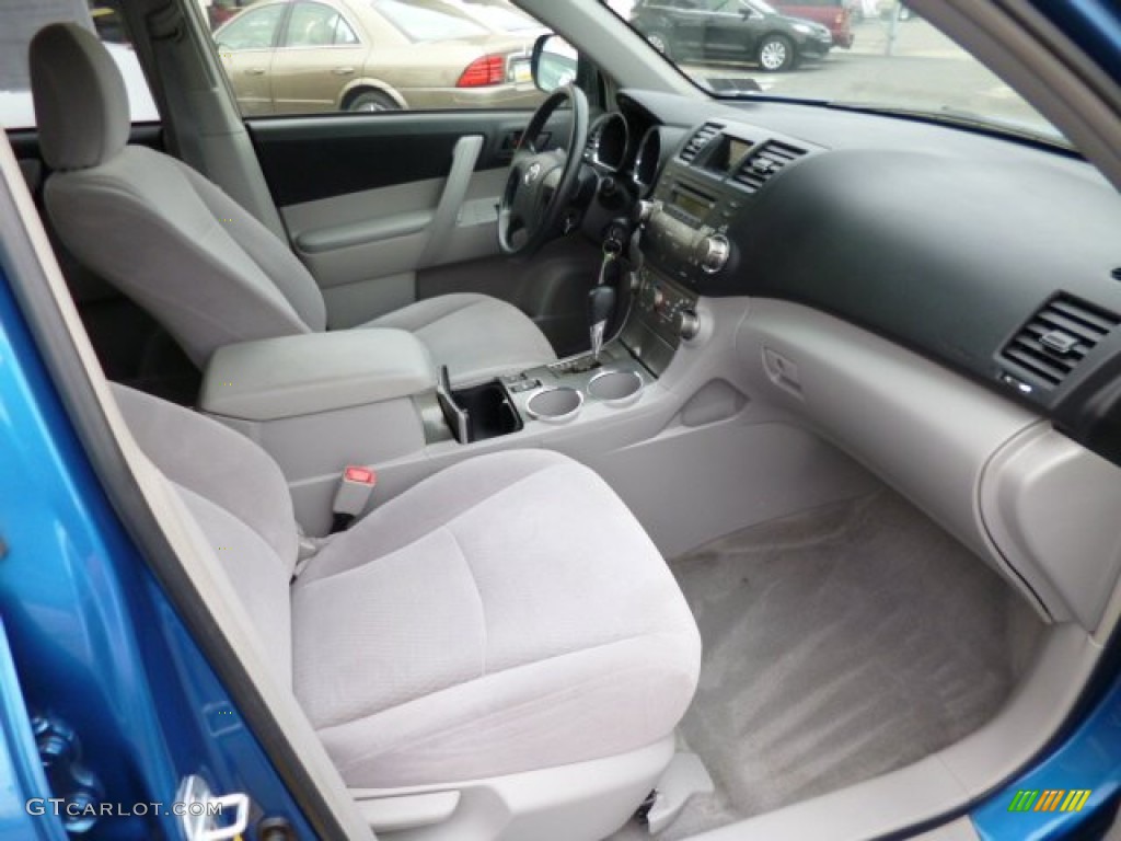 Ash Gray Interior 2008 Toyota Highlander 4WD Photo #79782568