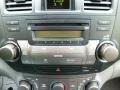 2008 Toyota Highlander Ash Gray Interior Audio System Photo