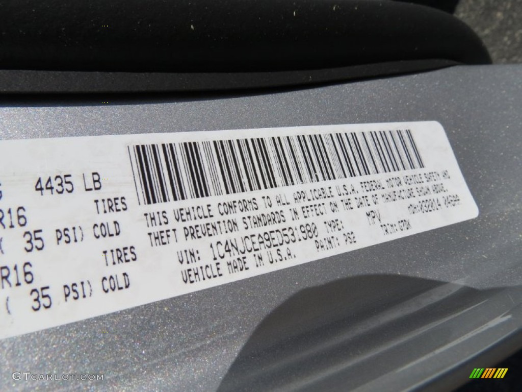 2014 Jeep Compass Latitude Parts Photos