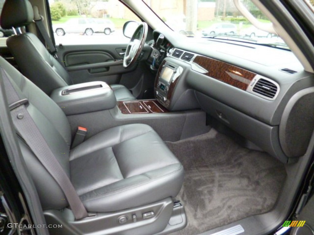 Ebony Interior 2012 GMC Yukon Denali AWD Photo #79782910