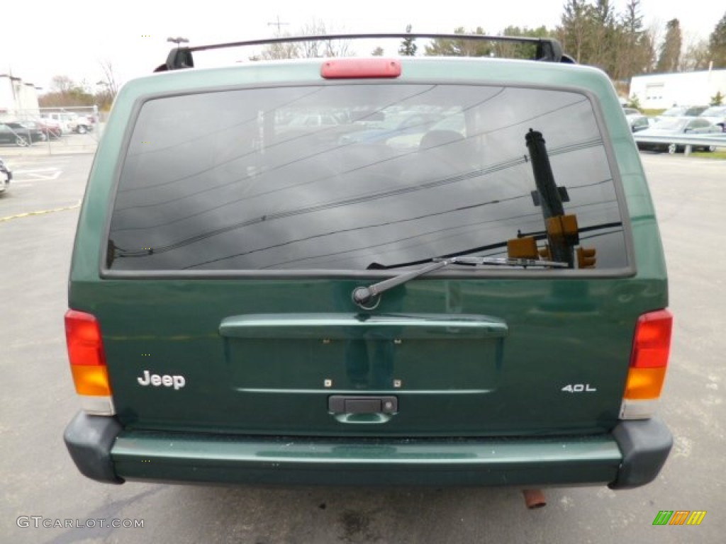 1999 Cherokee Sport 4x4 - Forest Green Pearl / Agate photo #6