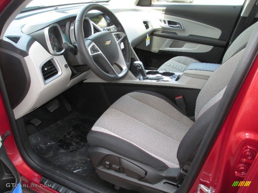 Light Titanium/Jet Black Interior 2013 Chevrolet Equinox LT Photo #79784122