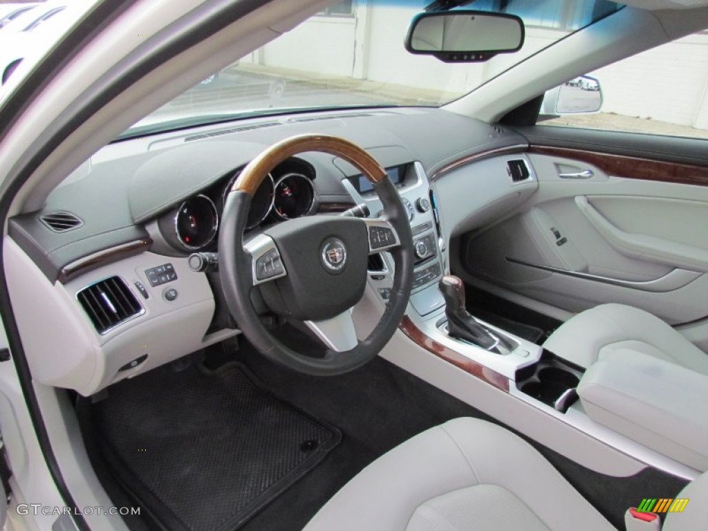 Light Titanium/Ebony Interior 2010 Cadillac CTS 3.0 Sedan Photo #79784617