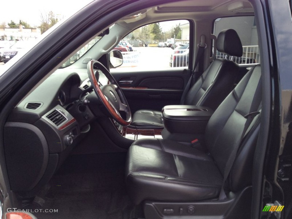 Ebony/Ebony Interior 2009 Cadillac Escalade AWD Photo #79785008