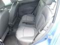 2013 Chevrolet Spark Silver/Blue Interior Rear Seat Photo