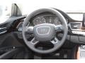 Black Steering Wheel Photo for 2014 Audi A8 #79785514