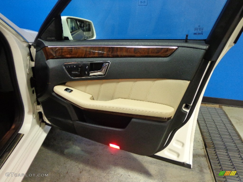2010 E 350 4Matic Sedan - Arctic White / Almond Beige photo #22