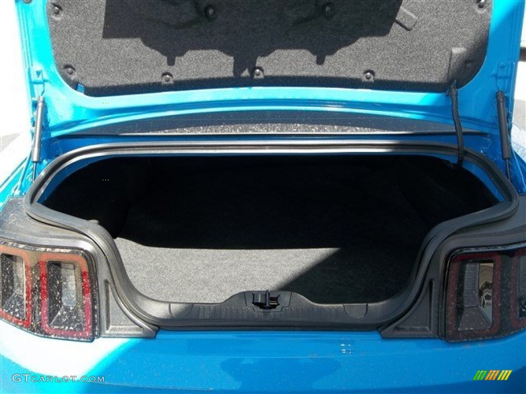 2014 Mustang V6 Coupe - Grabber Blue / Charcoal Black photo #9