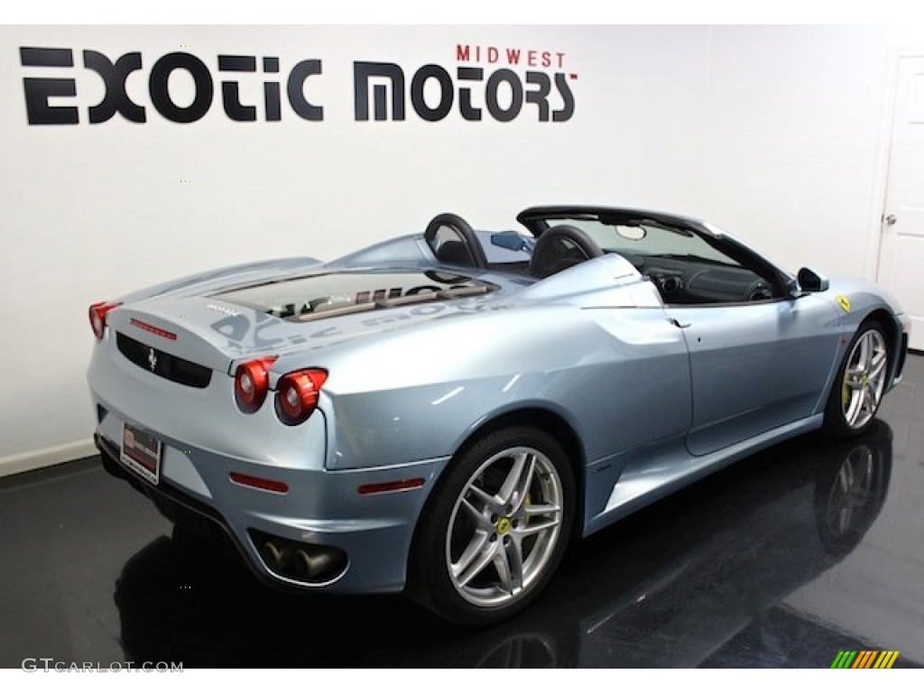 2005 F430 Spider F1 - Grigio Alloy (Light Blue Silver) / Blue Scuro photo #10