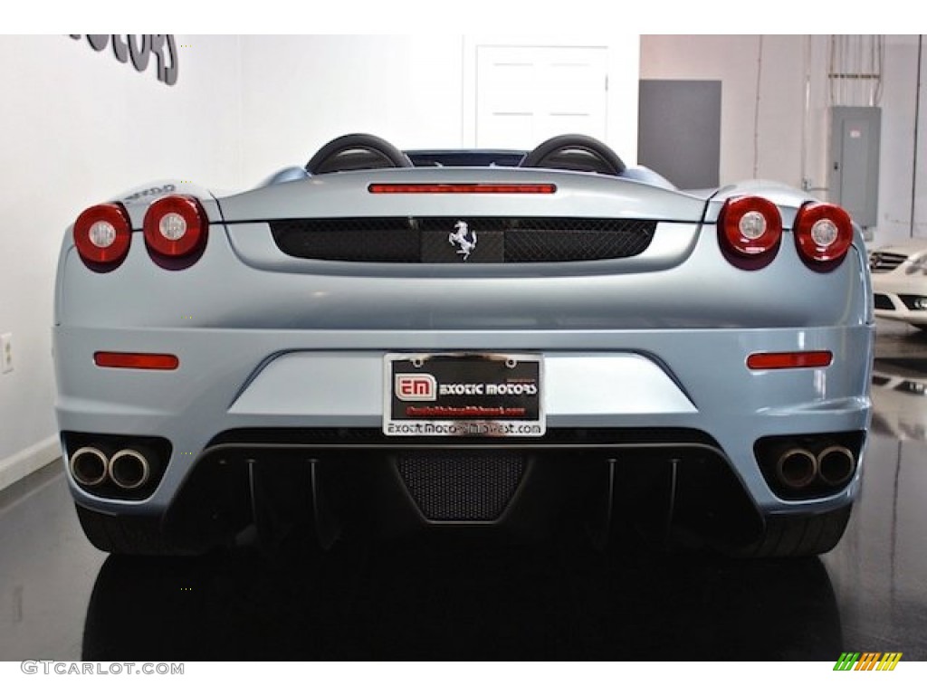 2005 F430 Spider F1 - Grigio Alloy (Light Blue Silver) / Blue Scuro photo #14