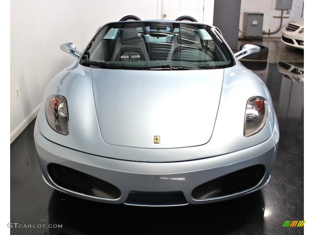 2005 F430 Spider F1 - Grigio Alloy (Light Blue Silver) / Blue Scuro photo #15