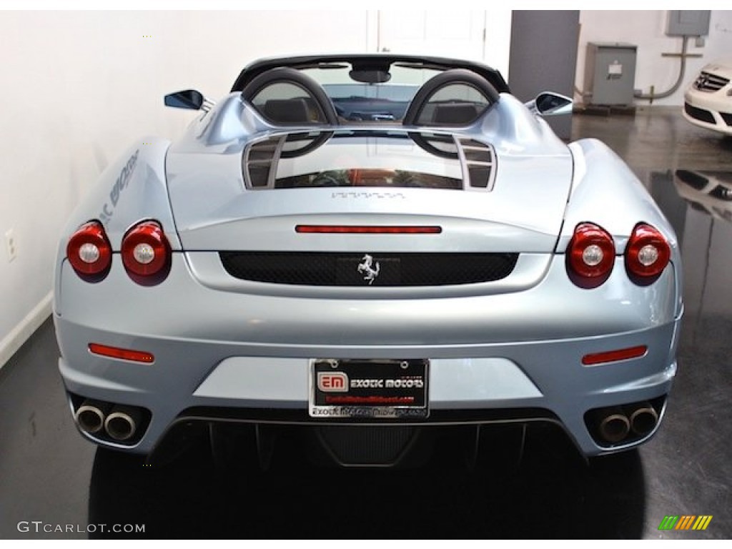 2005 F430 Spider F1 - Grigio Alloy (Light Blue Silver) / Blue Scuro photo #16