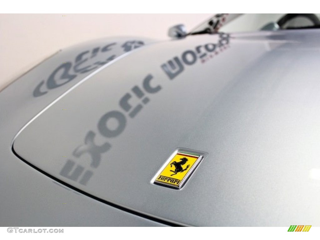 2005 F430 Spider F1 - Grigio Alloy (Light Blue Silver) / Blue Scuro photo #19