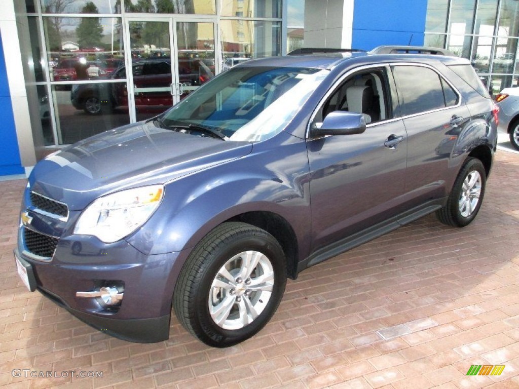 Atlantis Blue Metallic 2013 Chevrolet Equinox LT AWD Exterior Photo #79786225