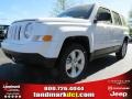 2014 Bright White Jeep Patriot Latitude  photo #1