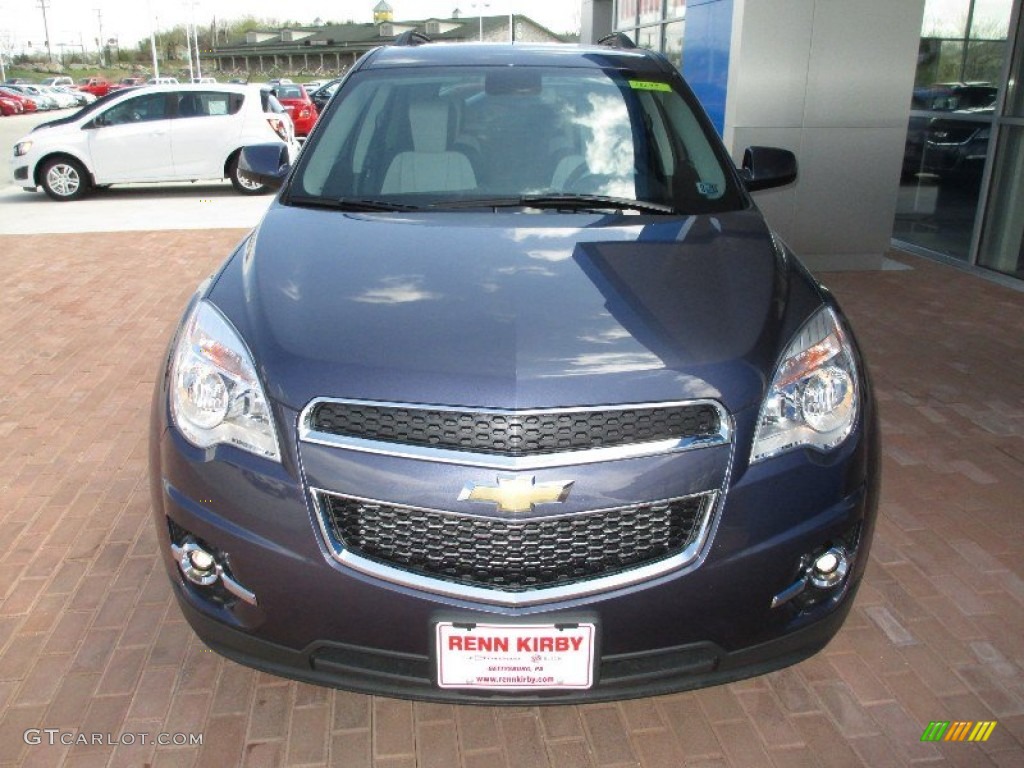 2013 Equinox LT AWD - Atlantis Blue Metallic / Light Titanium/Jet Black photo #15