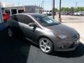 2013 Sterling Gray Ford Focus Titanium Hatchback  photo #10