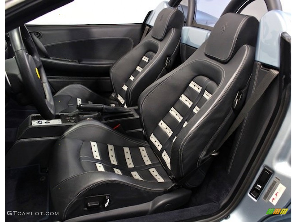 Blue Scuro Interior 2005 Ferrari F430 Spider F1 Photo #79786511