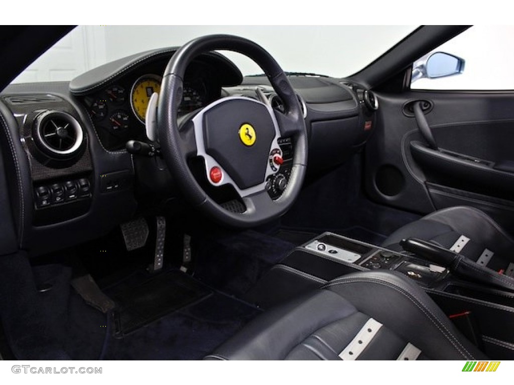 2005 Ferrari F430 Spider F1 Blue Scuro Dashboard Photo #79786624
