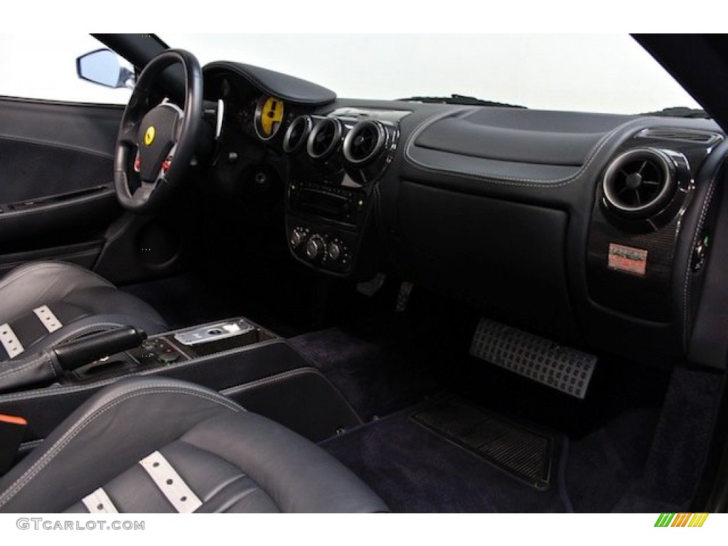 2005 F430 Spider F1 - Grigio Alloy (Light Blue Silver) / Blue Scuro photo #40