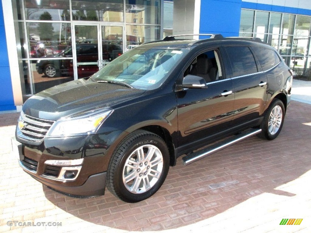 Black Granite Metallic 2013 Chevrolet Traverse LT Exterior Photo #79786856