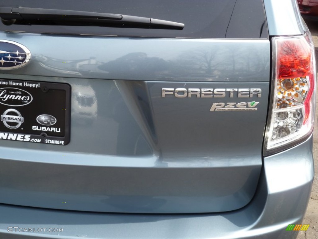 2010 Forester 2.5 X Limited - Sage Green Metallic / Platinum photo #5
