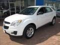 2013 Summit White Chevrolet Equinox LS AWD  photo #10