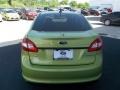 2013 Lime Squeeze Ford Fiesta SE Sedan  photo #4