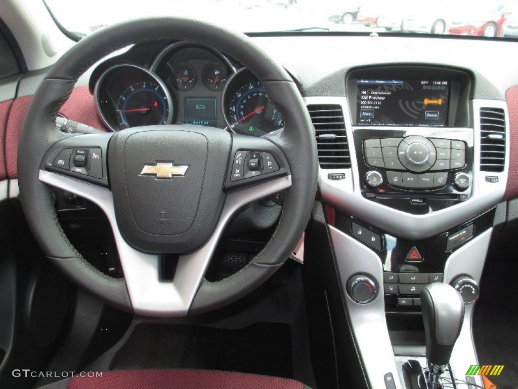 2013 Cruze ECO - Summit White / Jet Black/Sport Red photo #7