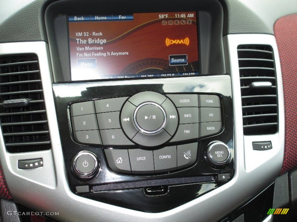 2013 Cruze ECO - Summit White / Jet Black/Sport Red photo #8