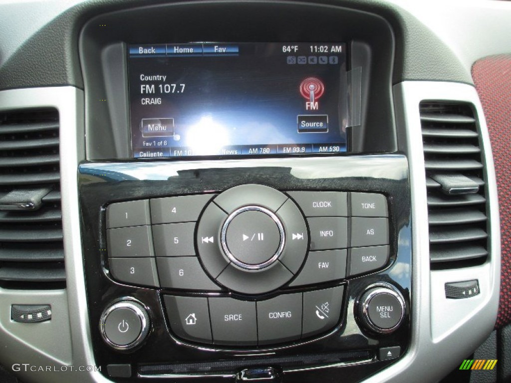 2013 Chevrolet Cruze LT Controls Photo #79789130