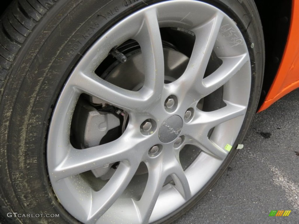 2013 Dart SXT - Header Orange / Black photo #5