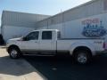 2013 White Platinum Metallic Tri-Coat Ford F350 Super Duty King Ranch Crew Cab 4x4 Dually  photo #3