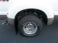 White Platinum Metallic Tri-Coat - F350 Super Duty King Ranch Crew Cab 4x4 Dually Photo No. 11