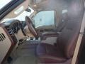 White Platinum Metallic Tri-Coat - F350 Super Duty King Ranch Crew Cab 4x4 Dually Photo No. 25