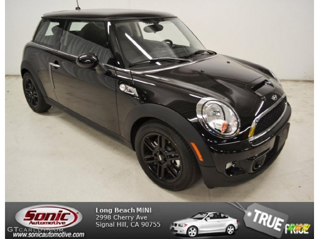 Midnight Black Metallic Mini Cooper