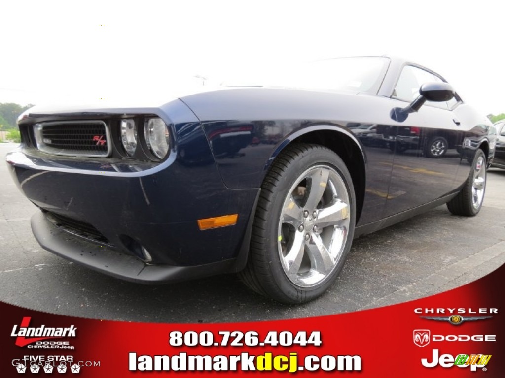 Jazz Blue Pearl Dodge Challenger