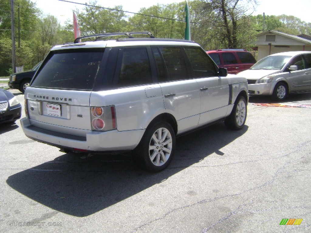 2004 Range Rover HSE - Zambezi Silver Metallic / Charcoal/Jet Black photo #7