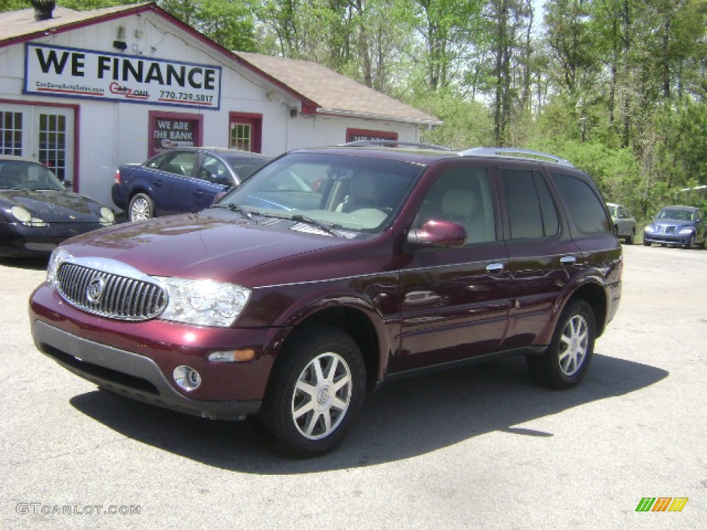 2006 Rainier CXL AWD - Dark Garnet Red Metallic / Gray photo #1