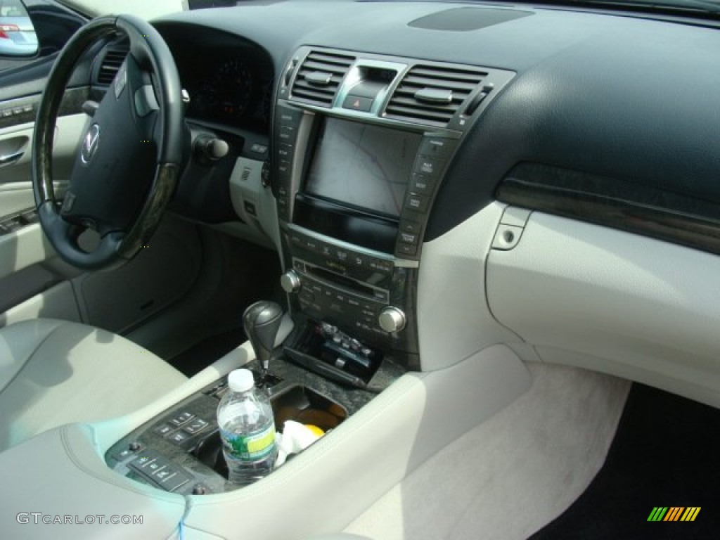 2010 Lexus LS 460 L AWD Light Gray Dashboard Photo #79791094