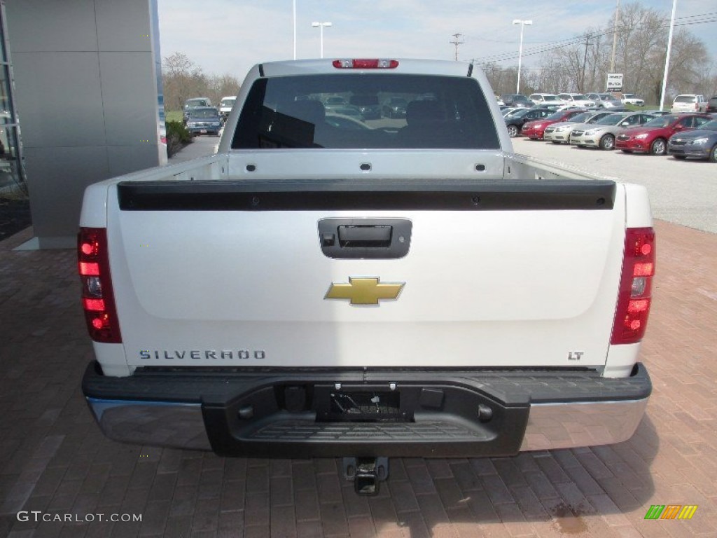 2013 Silverado 1500 LT Crew Cab 4x4 - White Diamond Tricoat / Ebony photo #14