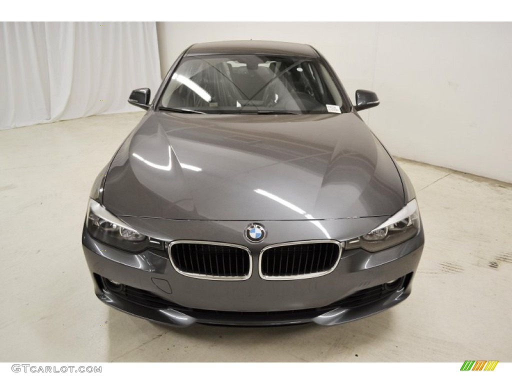 2013 3 Series 328i Sedan - Mineral Grey Metallic / Black photo #4