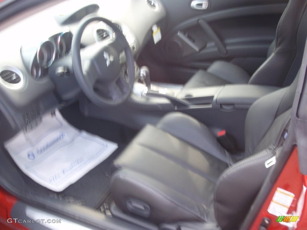 2012 Eclipse GS Sport Coupe - Sunset Pearlescent / Dark Charcoal photo #11