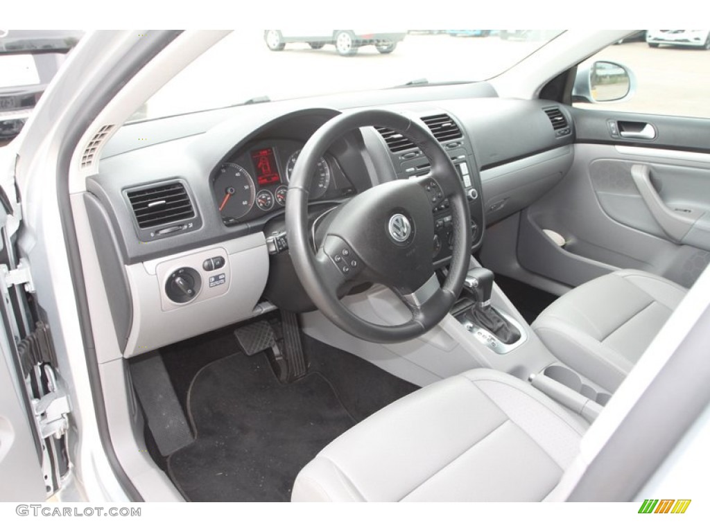 2009 Jetta TDI Sedan - Reflex Silver Metallic / Anthracite photo #12